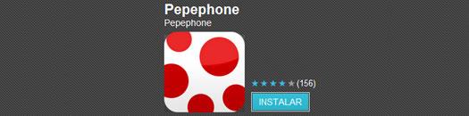 Aplicación Android de PePepehone