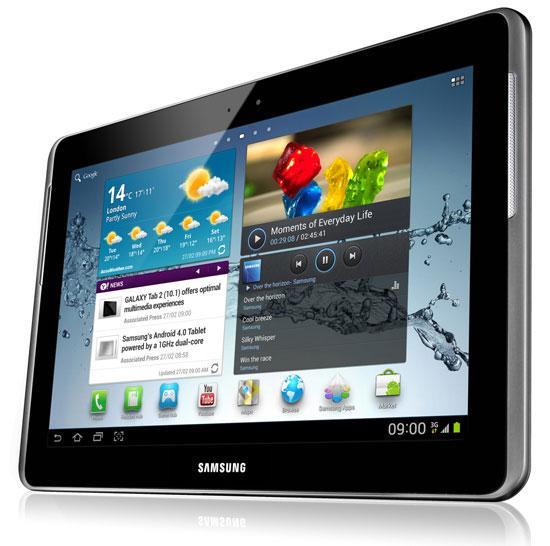 Samsung Galaxy Tab 2 10.1 de doble núcleo