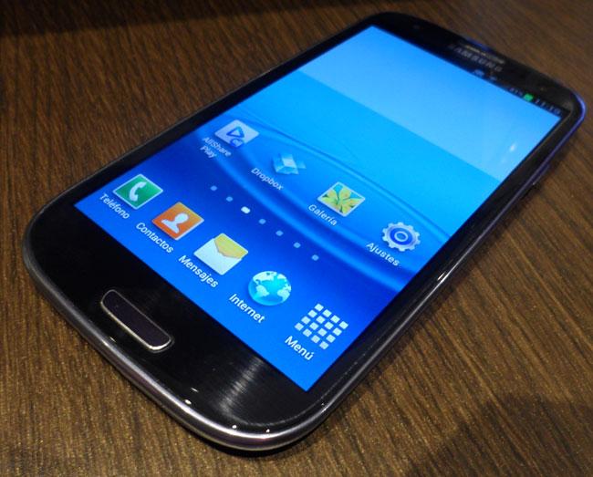 Samsung Galaxy S3 pantalla