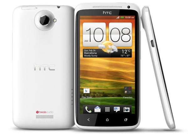 HTC One X desde diferentes perspectivas