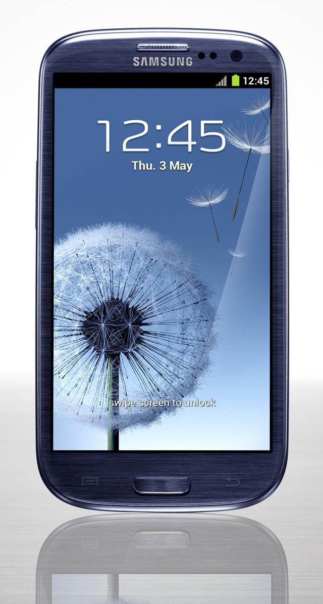 El Samsung Galaxy S3 en azul se retrasa