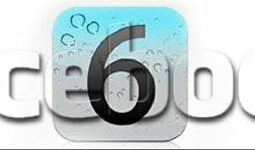 logotipo de IOS 6 con logotipo de facebook blanco