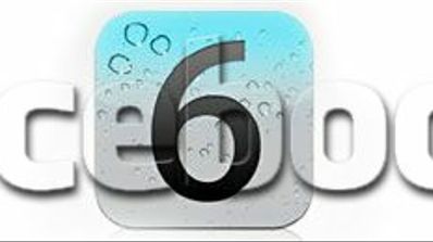 logotipo de IOS 6 con logotipo de facebook blanco
