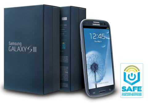 Samsung Galaxy S3 con SAFE