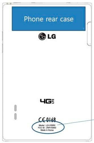 Esquema del LG VS950