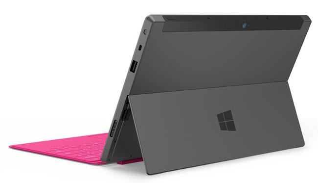 Microsoft Surface parte posterior