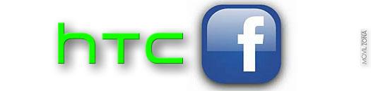 Logo de HTC y de Facebook
