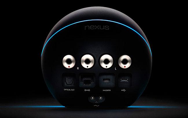 Iluminación Nexus Q
