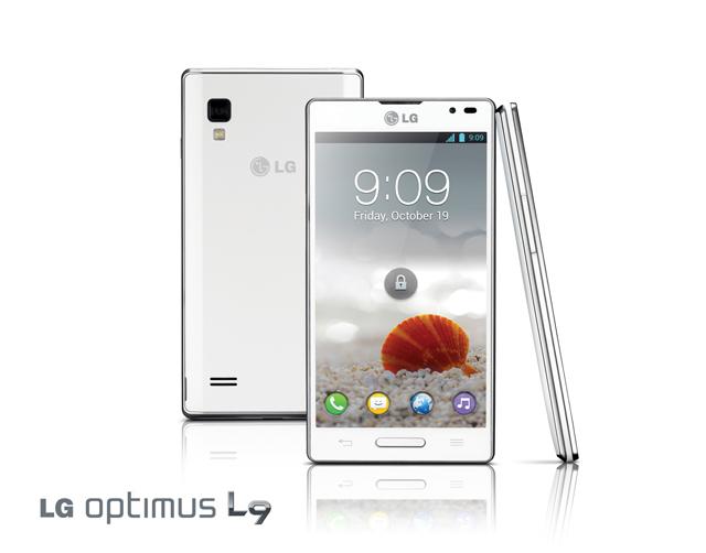 LG Optimus L9 vista frontal