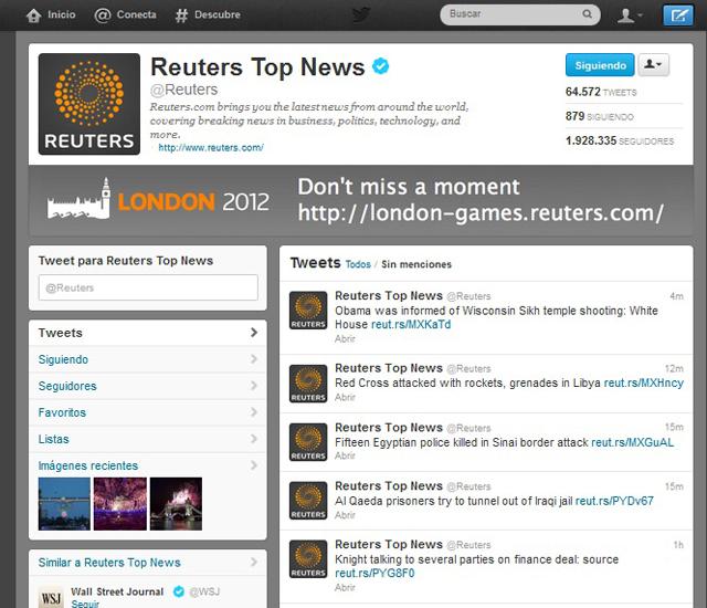 Reuters sufre un ataque pirata