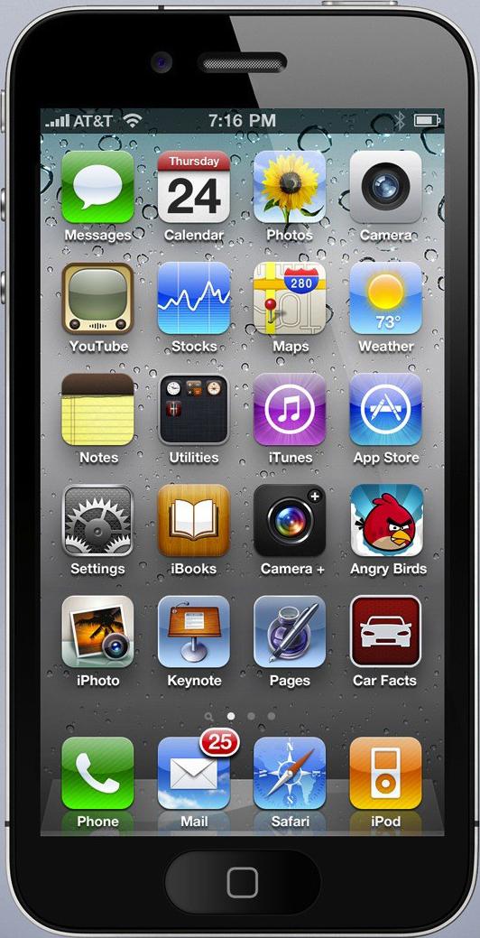 iPhone 5 imagen de prototipo