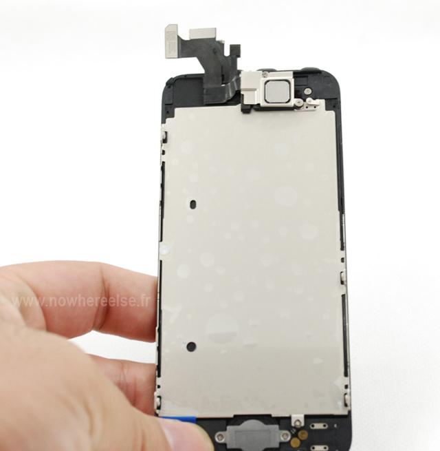 iPhone 5, detalles ensamblados