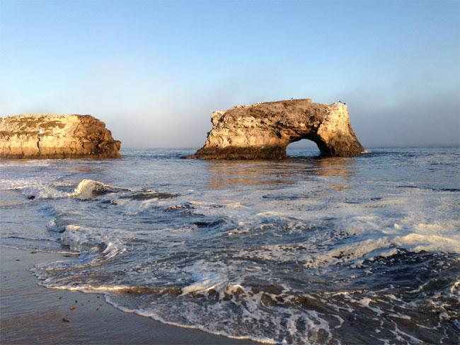 Imágenes con la cámara del iPhone 5, mar y rocas
