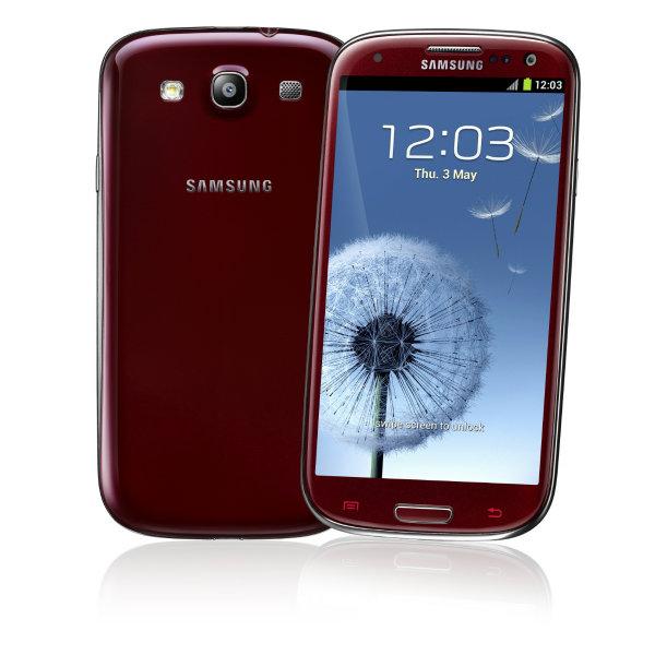 Garnet Red en Samsung Galaxy S3