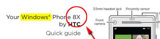 HTC 8X con Windows Phone 8