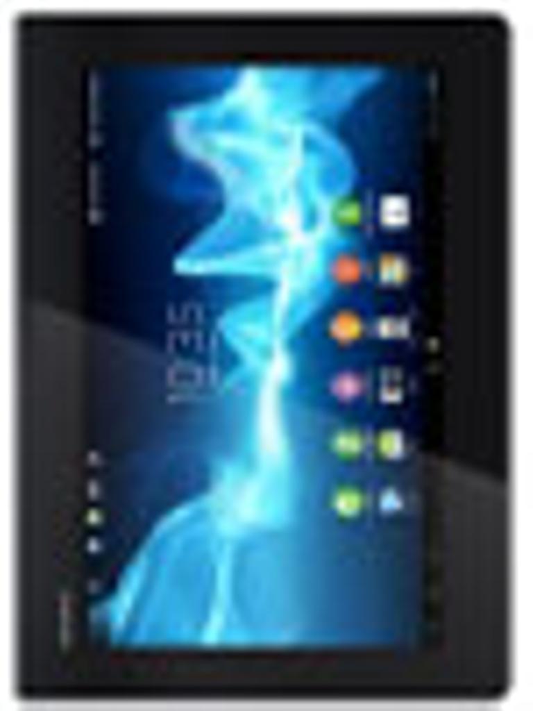 Sony Xperia Tablet S negro frontal