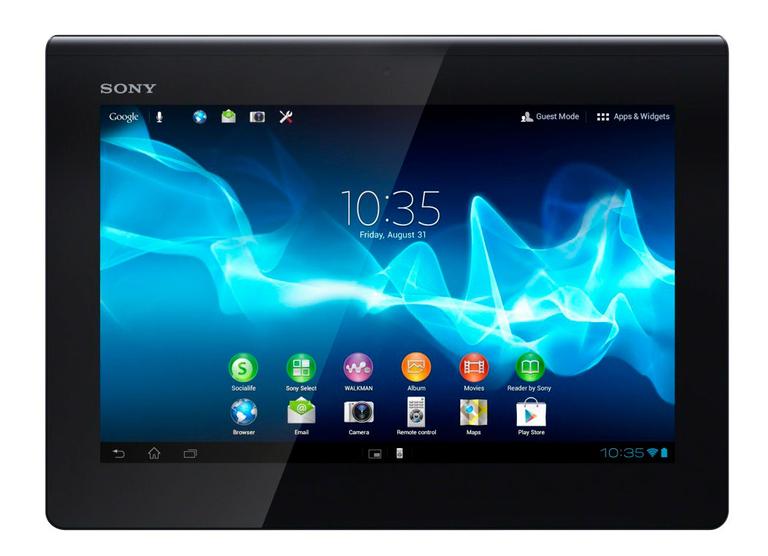 Sony Xperia Tablet S vista frontal