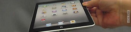 Maqueta del iPad Mini en vídeo