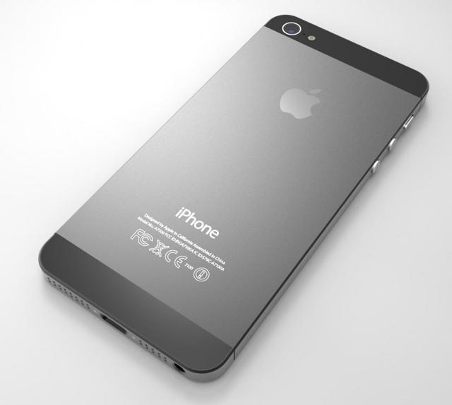 iPhone 5, carcasa posterior