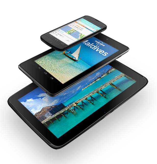 La nueva familia: Nexus 4, Nexus 7 3G y Nexus 10