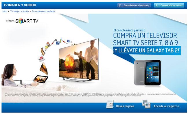 Samsung promociona sus productos en España