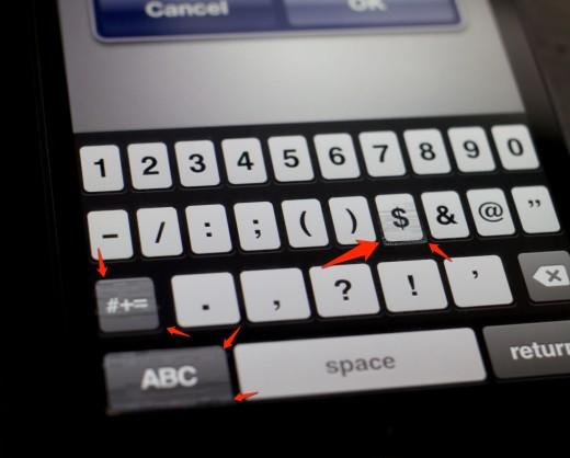 Error teclado iPhone 5