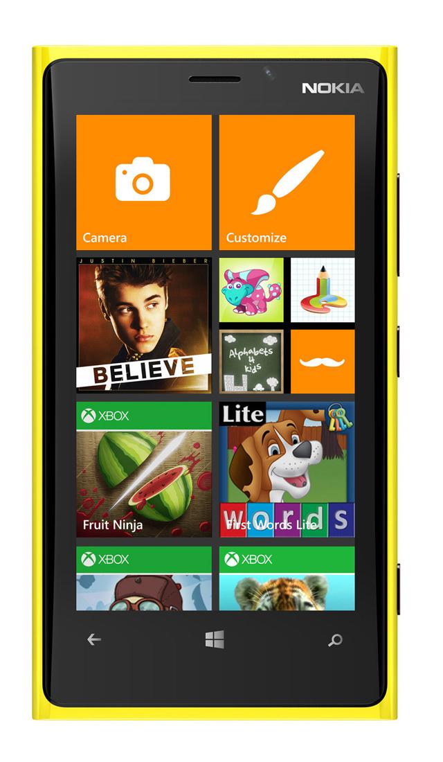 Windows Phone 8, rincón para niños