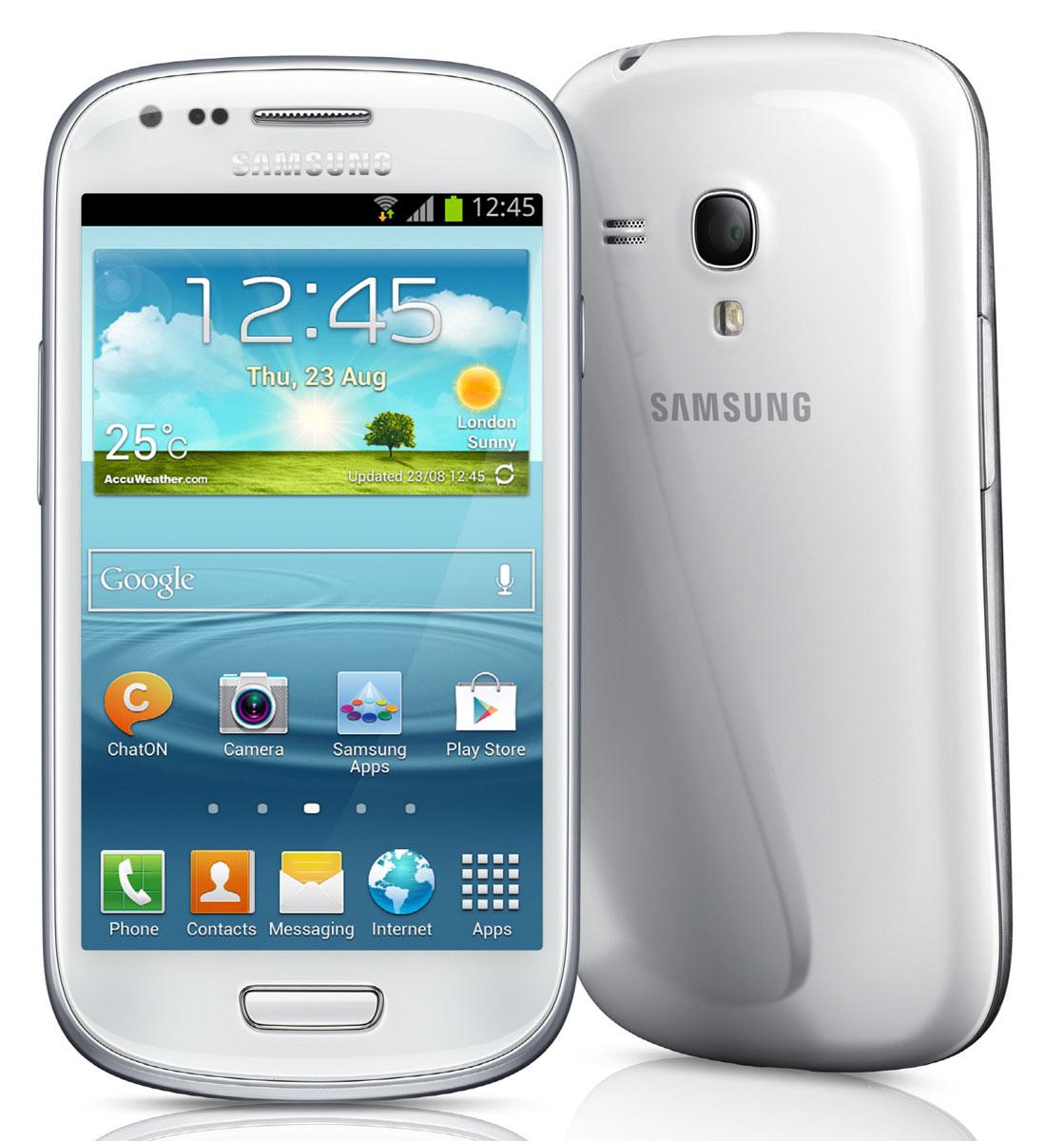 Samsung Galaxy S3 toma frontal y trasera