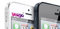 iPhone 5 con logotipo de Yoigo