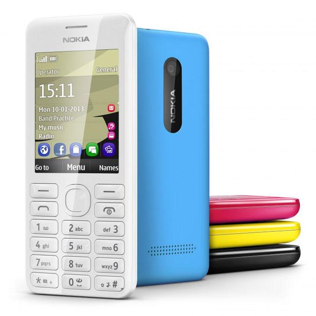 Teléfono Nokia Asha 206