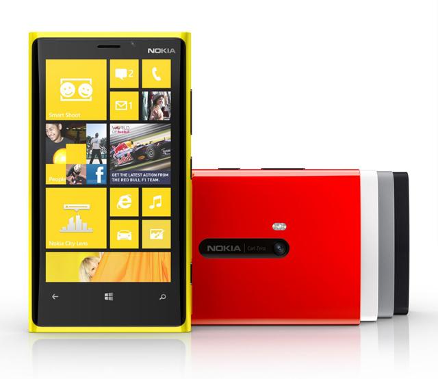 Éxito inicial del Nokia Lumia 920