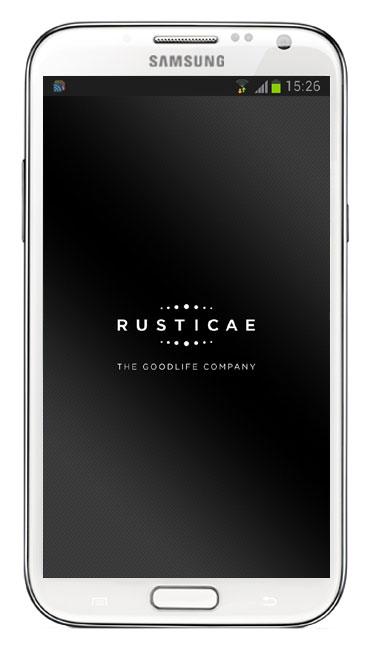 Aplicación de Rusticae para Android