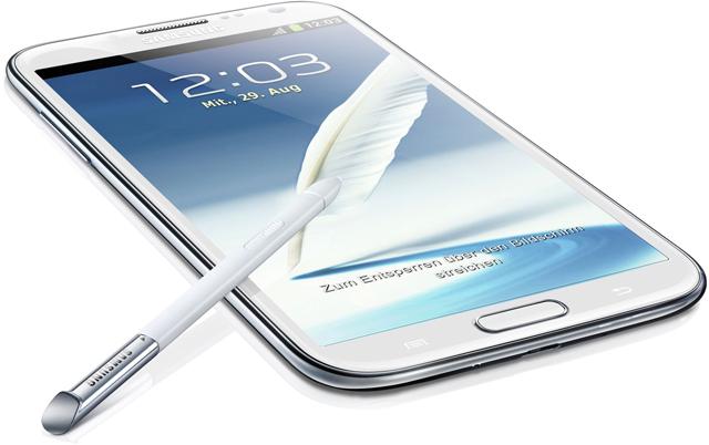 Ventas previstas para Samsung y Galaxy Note 2