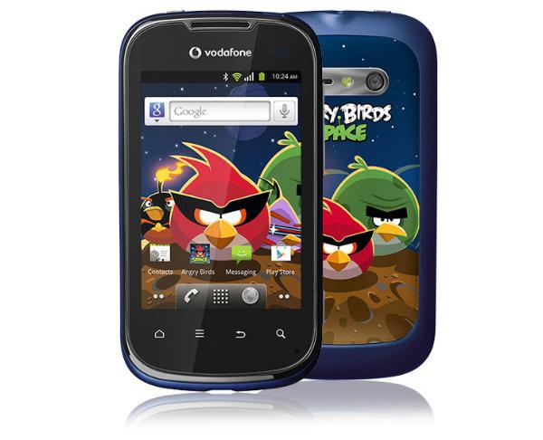 Teléfono Vodafone Smart II con Angry Birds