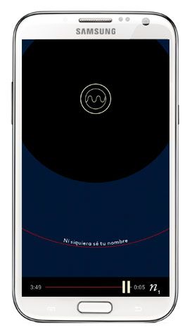 Aplicación de Jorge Drexler para Samsung Apps