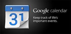 Aplicación Google Calendar