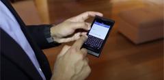 Vídeo del nuevo teclado virtual en BlackBerry 10