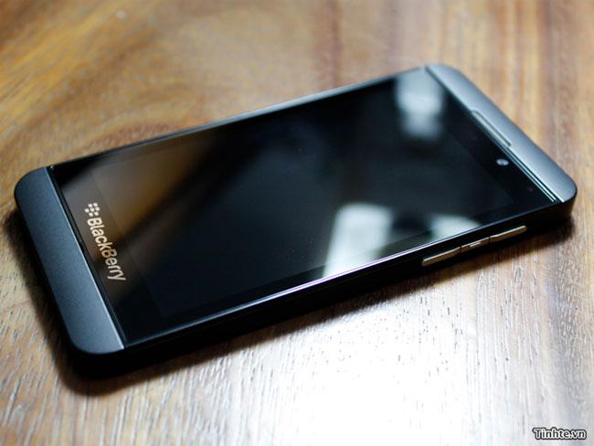 Imagen del primer BB10 de RIM, posiblemente el BlackBerry Z10