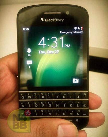 Teclado qwerty de BlackBerry X10
