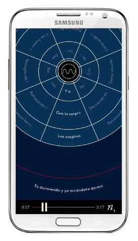 Aplicación de Jorge Drexler para Samsung Apps