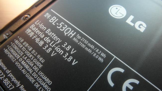 LG Optimus L9 bateria