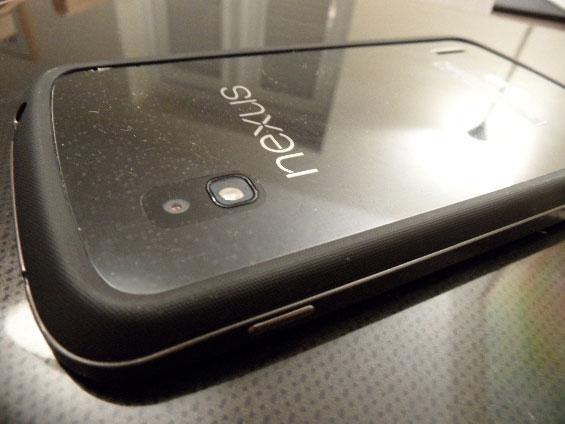 Carcasa Bumper para el Nexus 4, vista posterior