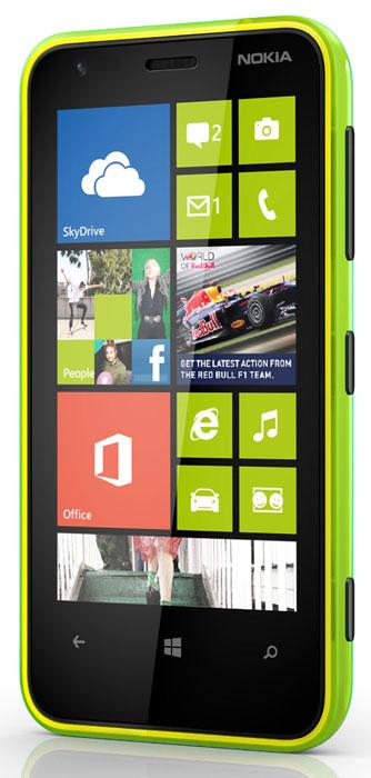 Nokia Lumia de color verde