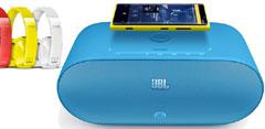 Base JBL para Nokia Lumia y auriculares monster