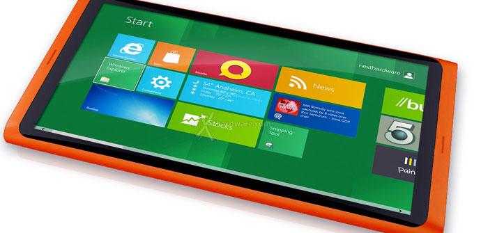 Futura Nokia Tablet con sistema operativo Windows