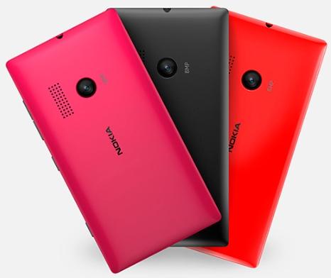 Trasera del teléfono Nokia Lumia 505