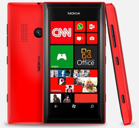 Teléfono Nokia Lumia 505