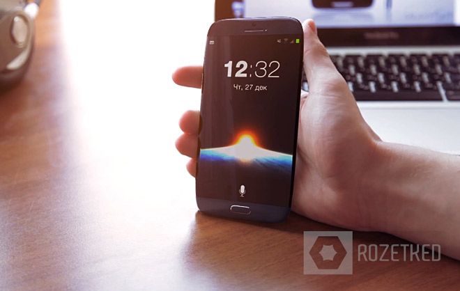 Frontal del Samsung Galaxy S4