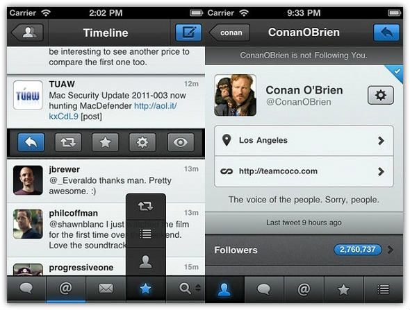 Tweetbot para iPhone 5