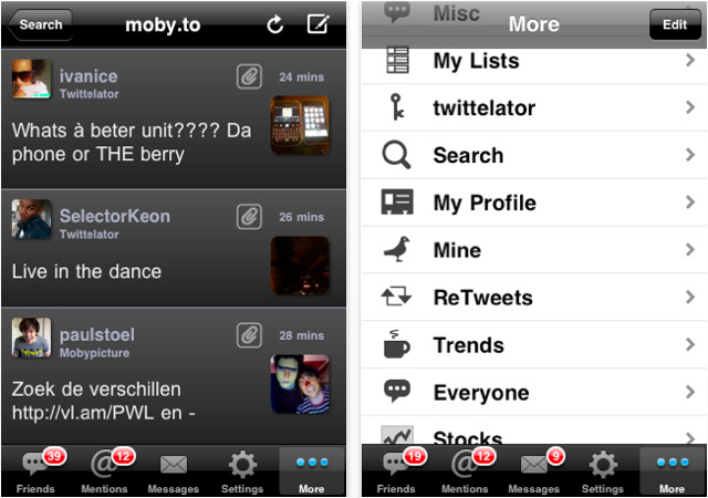 Twittelator para iPhone 5